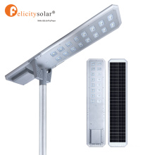 Felicitysolar D1 series 120W All in one solar street light With Lithium battery